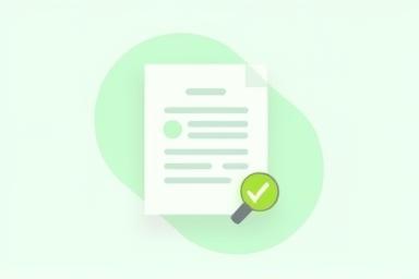 Illustrative image representing document guidance